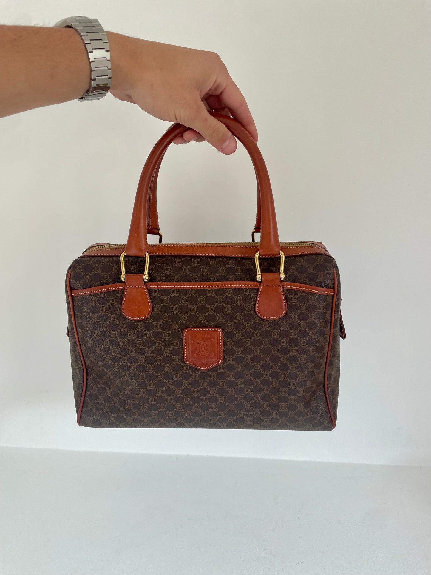 Celine Boston Monogram Vintage
