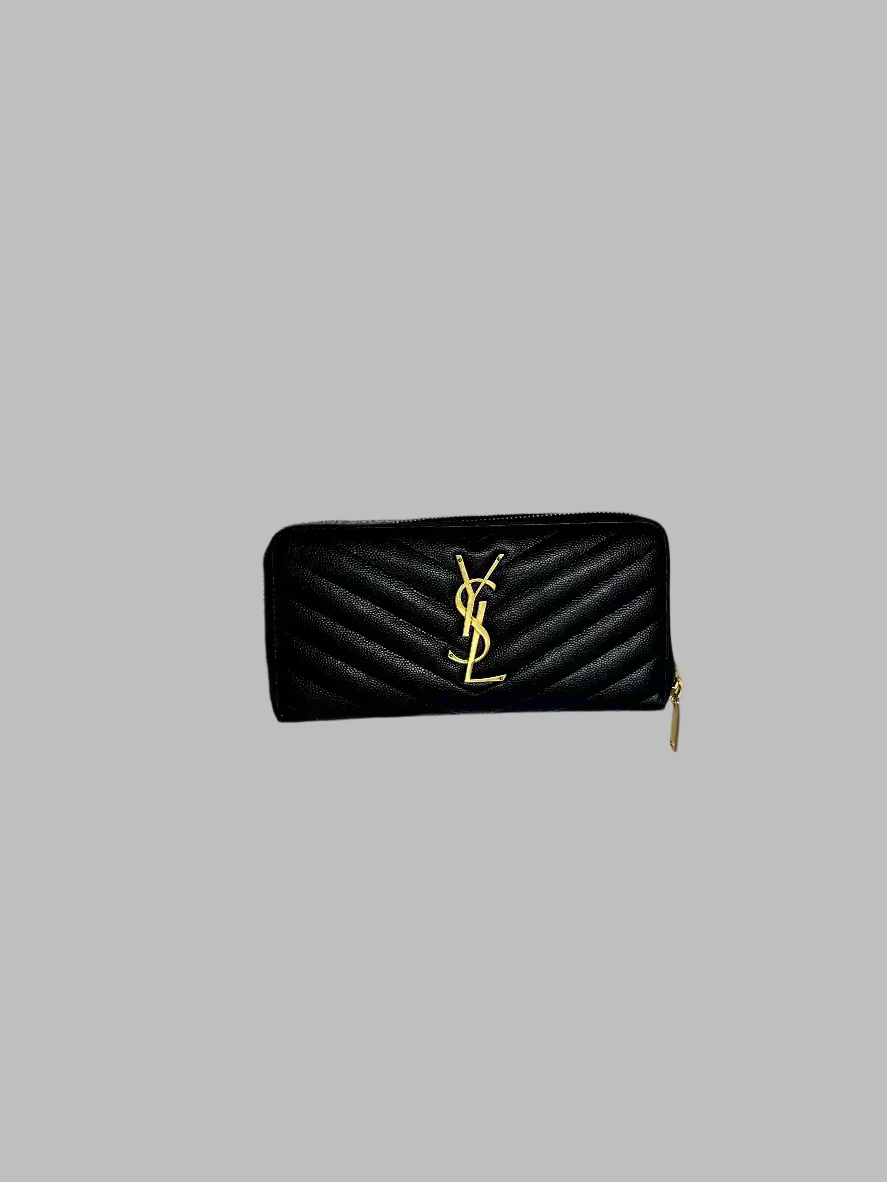 Yves Saint Laurent Cassandre Zippy Wallet