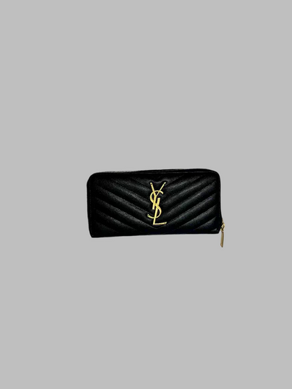 Yves Saint Laurent Cassandre Zippy Wallet