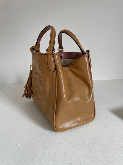 Gucci Soho Tote Bag Crème Vintage