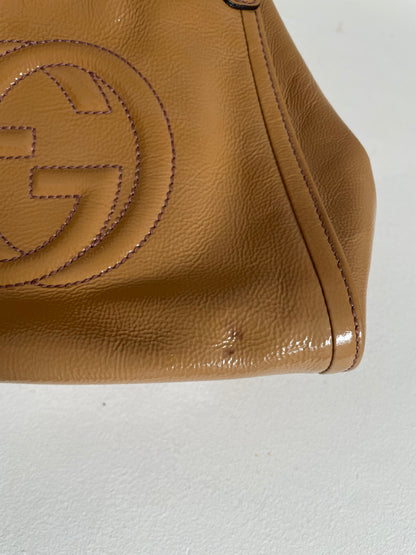 Gucci Soho Tote Bag Crème Vintage